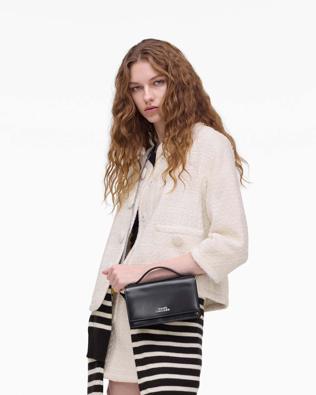 The Glam Mirror Mini Bag Black Marc Jacobs