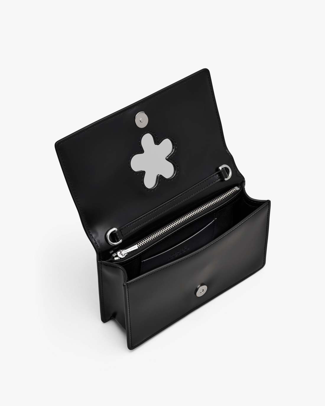 The Glam Mirror Mini Bag Black Marc Jacobs