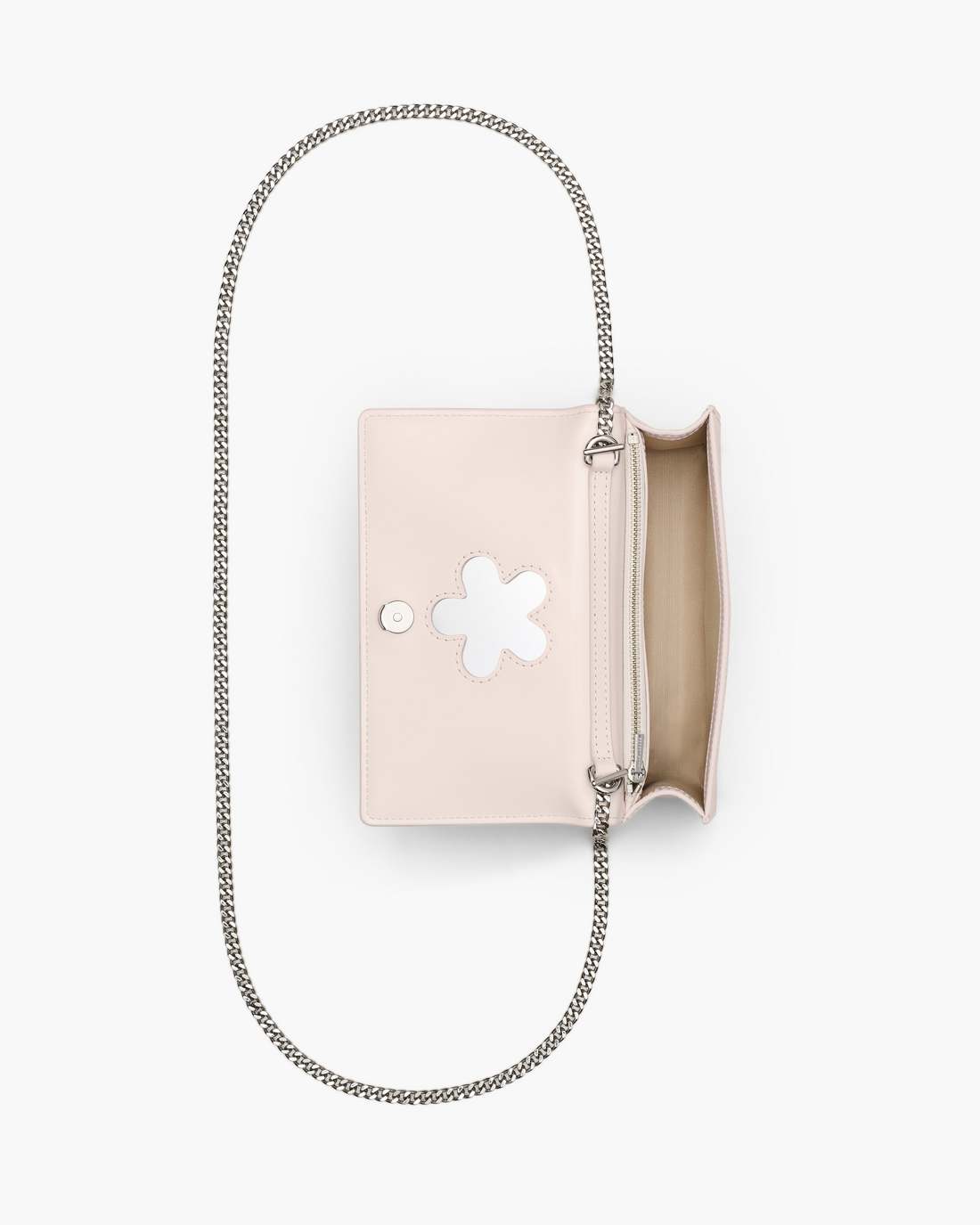 The Glam Mirror Mini Bag Cotton White Marc Jacobs