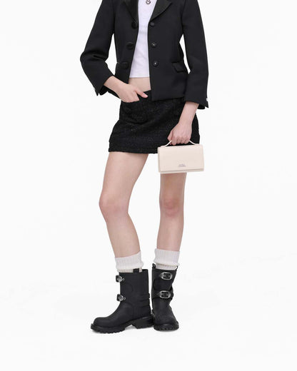The Glam Mirror Mini Bag Cotton White Marc Jacobs