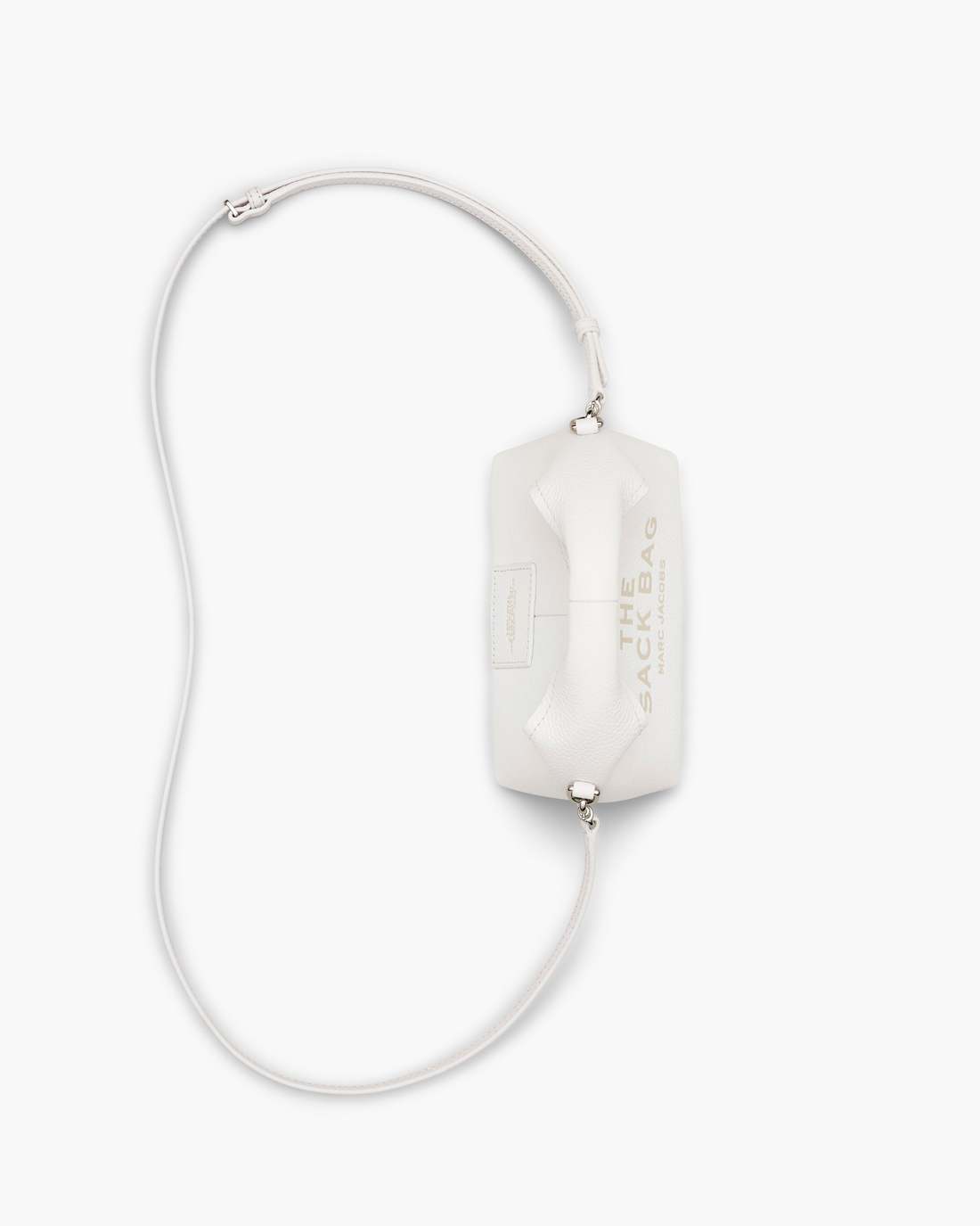 The Micro Crossbody Sack Bag White Marc Jacobs