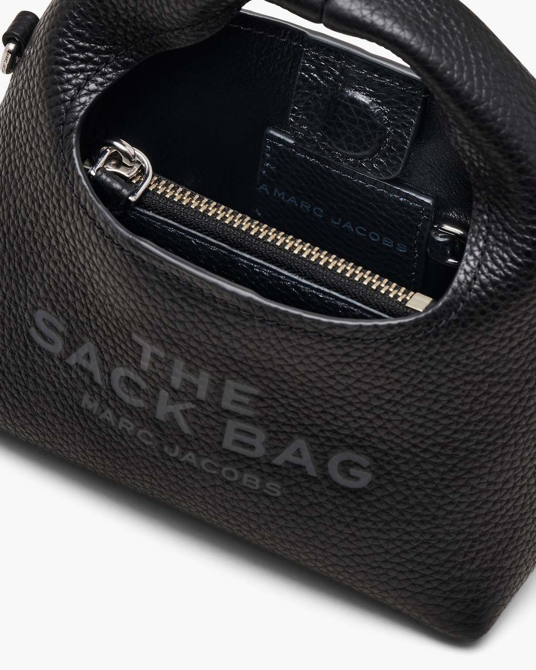 The Micro Crossbody Sack Bag Black Marc Jacobs