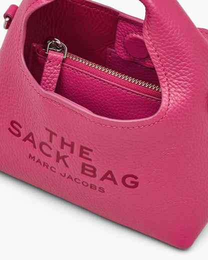 The Micro Crossbody Sack Bag Raspberry Pink Marc Jacobs