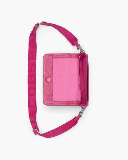 The Leather Mini Bag Raspberry Pink Marc Jacobs