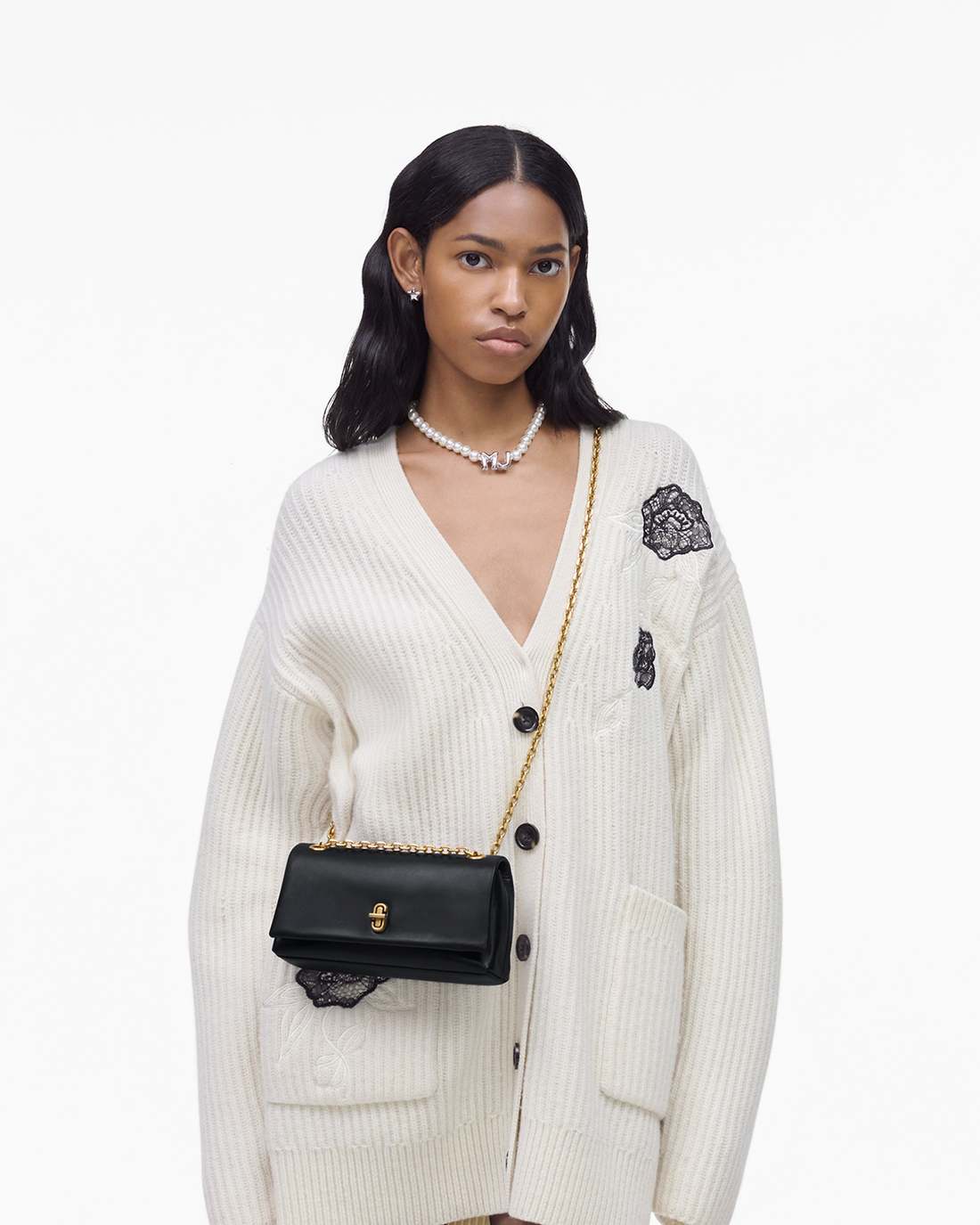 The Dual Chain Mini Bag Black Marc Jacobs