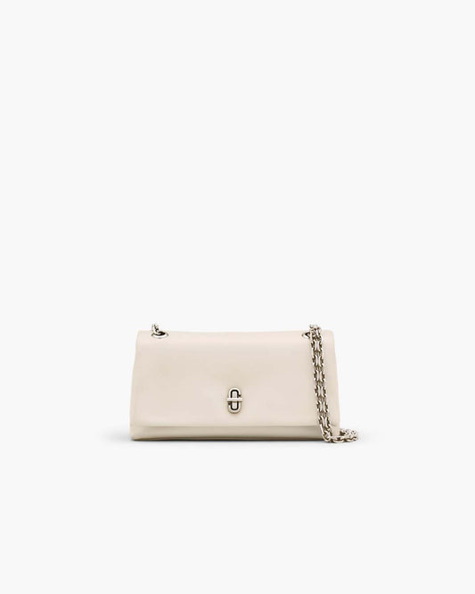 The Dual Chain Mini Bag Cloud White Marc Jacobs