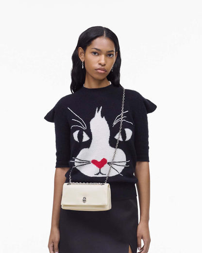 The Dual Chain Mini Bag Cloud White Marc Jacobs