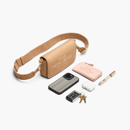 The Leather Mini Bag Rose Marc Jacobs
