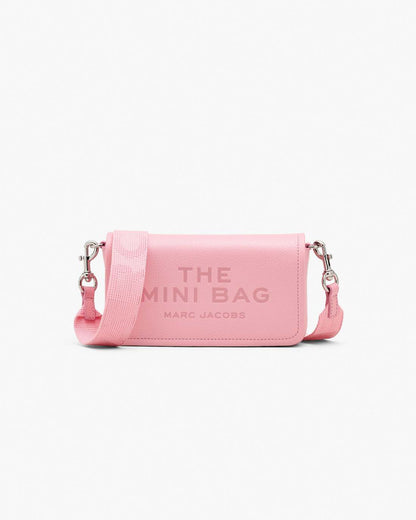 The Leather Mini Bag Ribbon Pink Marc Jacobs