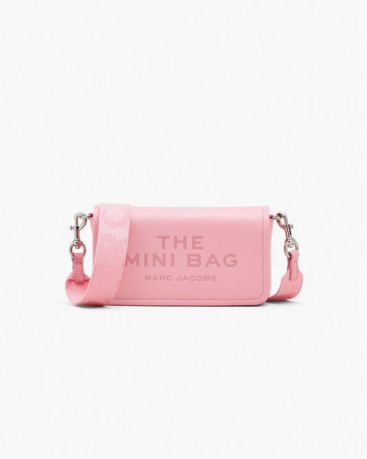 The Leather Mini Bag Ribbon Pink Marc Jacobs
