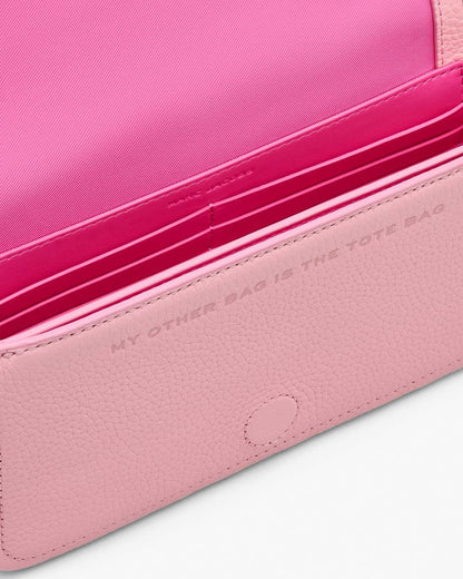 The Leather Mini Bag Ribbon Pink Marc Jacobs