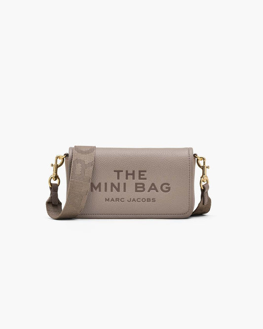 The Leather Mini Bag Cement Marc Jacobs