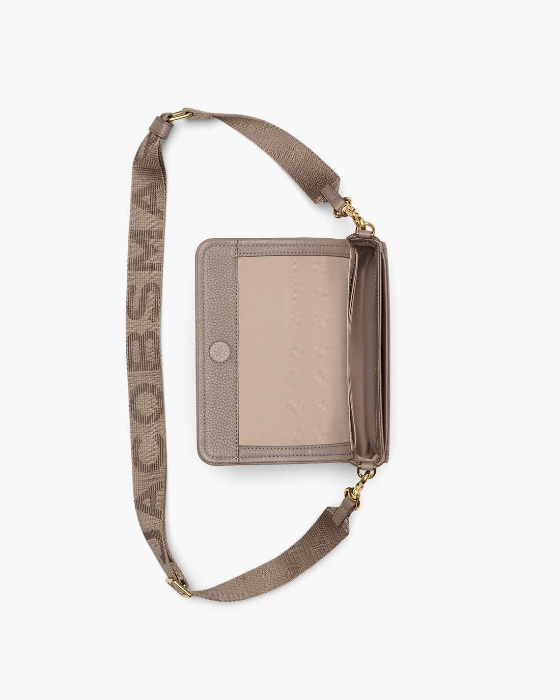 The Leather Mini Bag Cement Marc Jacobs