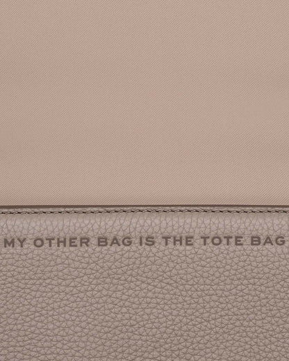 The Leather Mini Bag Cement Marc Jacobs