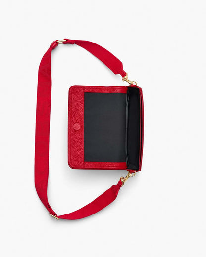 The Leather Mini Bag True Red Marc Jacobs