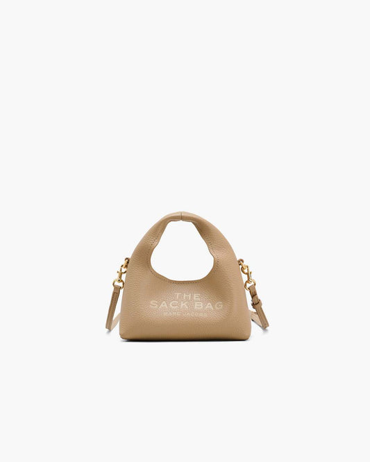 The Micro Crossbody Sack Bag Camel Marc Jacobs