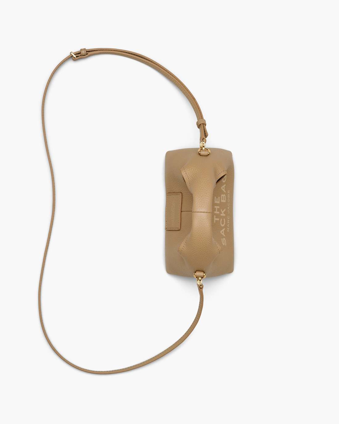 The Micro Crossbody Sack Bag Camel Marc Jacobs