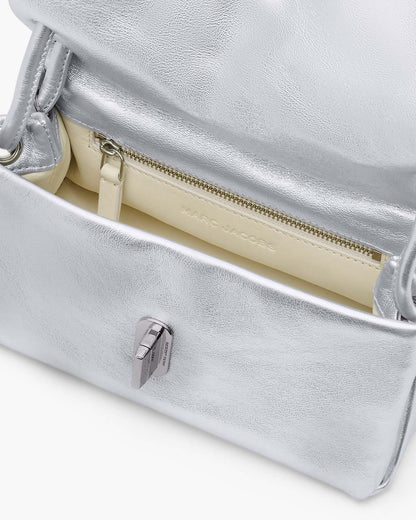 The Metallic Mini Dual Bag Silver Marc Jacobs