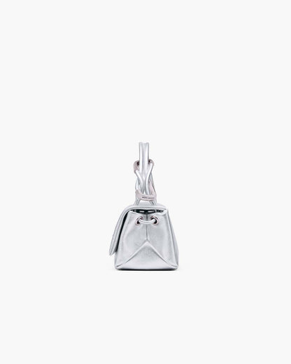 The Metallic Mini Dual Bag Silver Marc Jacobs