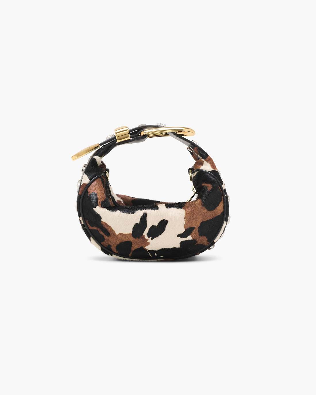 The Cow Haircalf Party Bag Mocha Multi Marc Jacobs