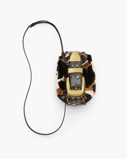 The Cow Haircalf Party Bag Mocha Multi Marc Jacobs