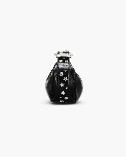 The Crinkle Patent Party Bag Black Marc Jacobs