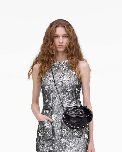 The Crinkle Patent Party Bag Black Marc Jacobs