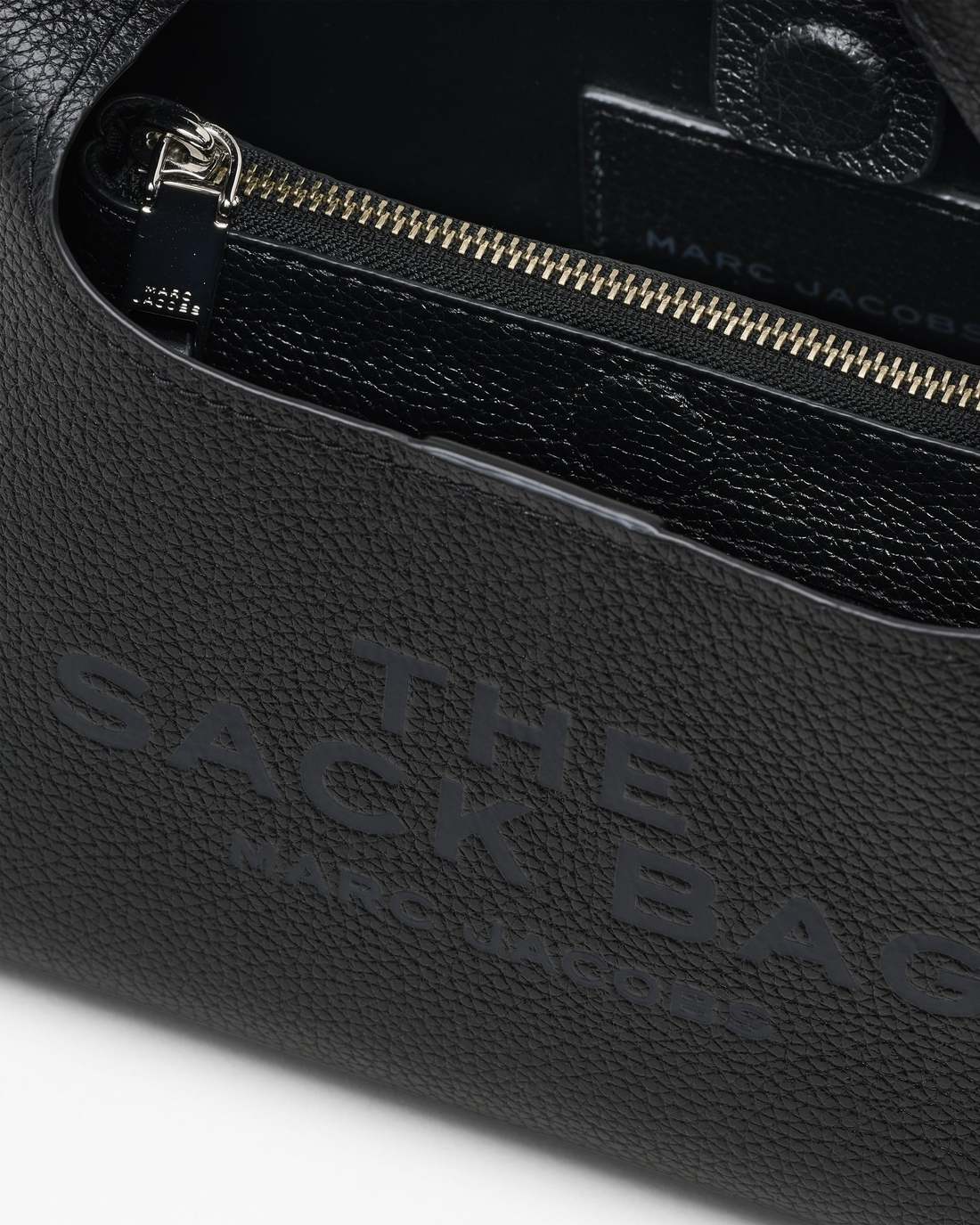 The Mini Sack Bag Tonal Black Marc Jacobs