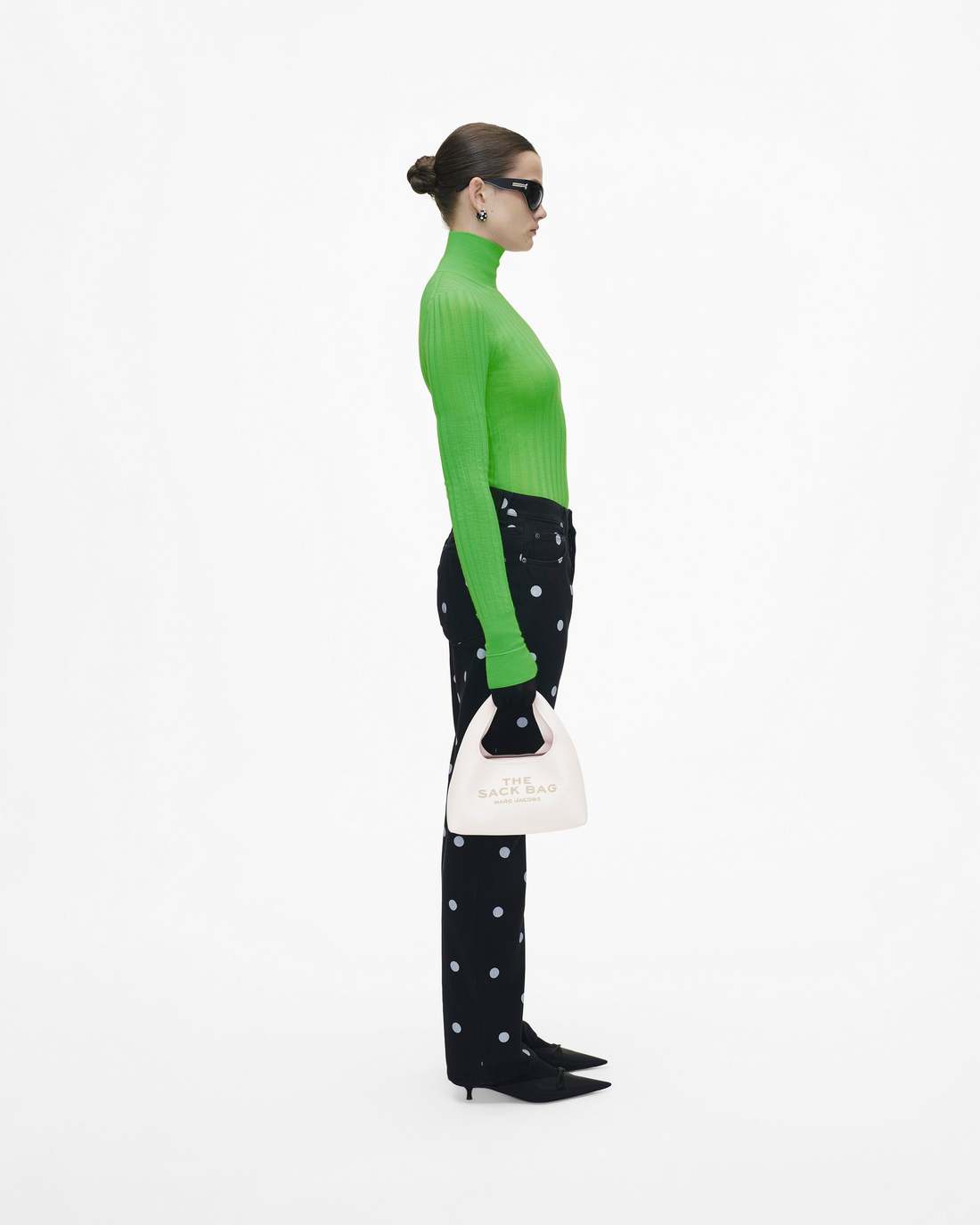 The Mini Sack Bag White Marc Jacobs