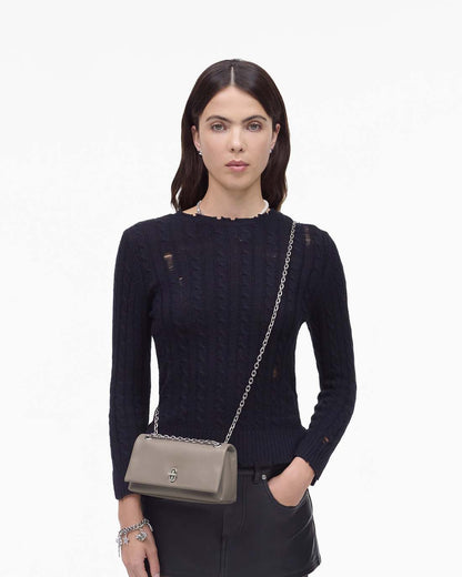 The Dual Chain Mini Bag Cement Marc Jacobs
