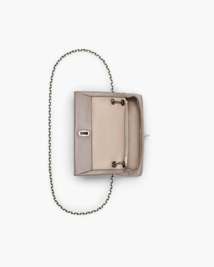 The Dual Chain Mini Bag Cement Marc Jacobs