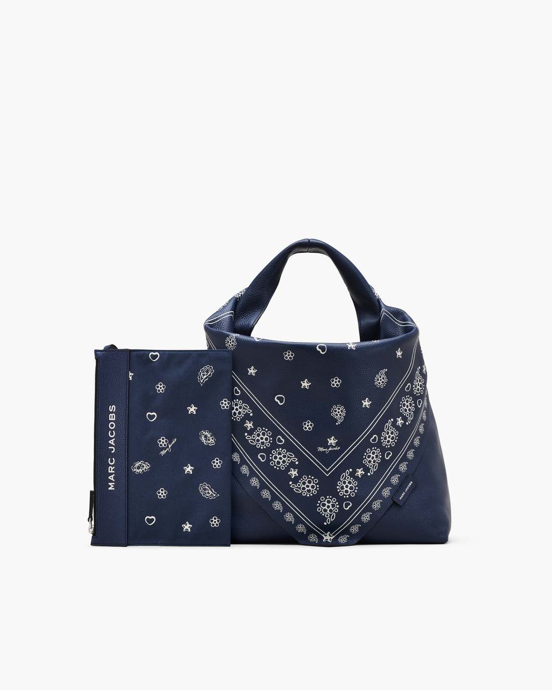 The Bandana Sack Bag Navy Multi Marc Jacobs