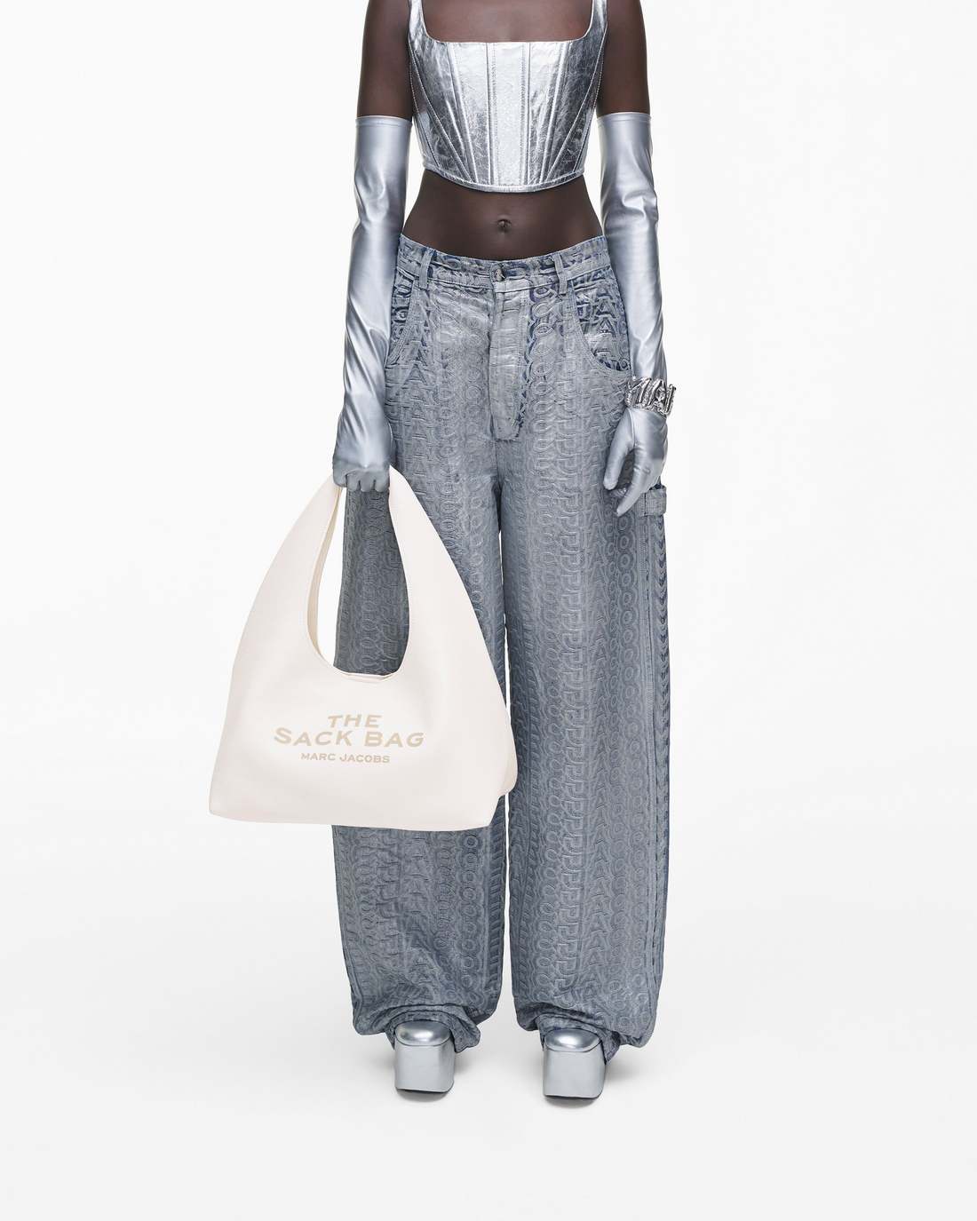 The Sack Bag White Marc Jacobs