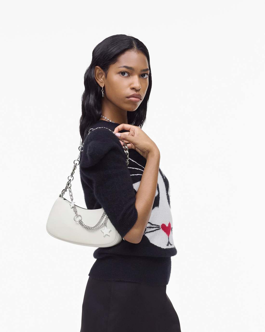 The Star Charm Shoulder Bag Cotton Marc Jacobs