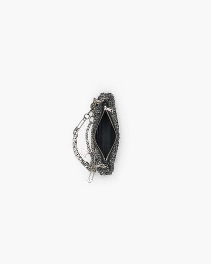 The Sequin Charm Shoulder Bag Silver Marc Jacobs