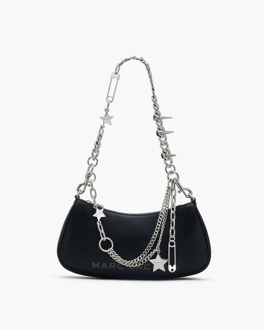 The Star Charm Shoulder Bag Black Marc Jacobs
