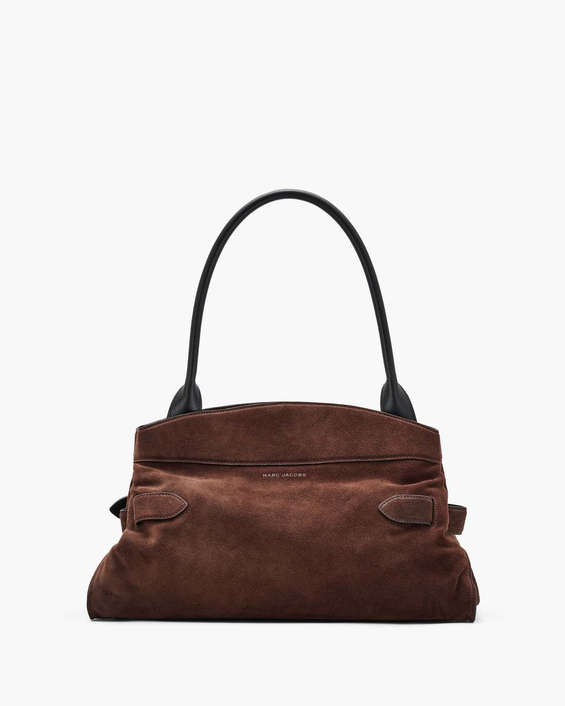 The Suede Dakota Satchel Dark Brown Marc Jacobs