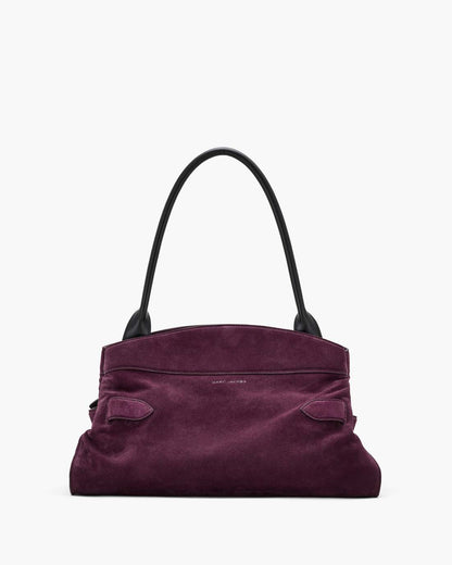 The Suede Dakota Satchel Dark Plum Marc Jacobs
