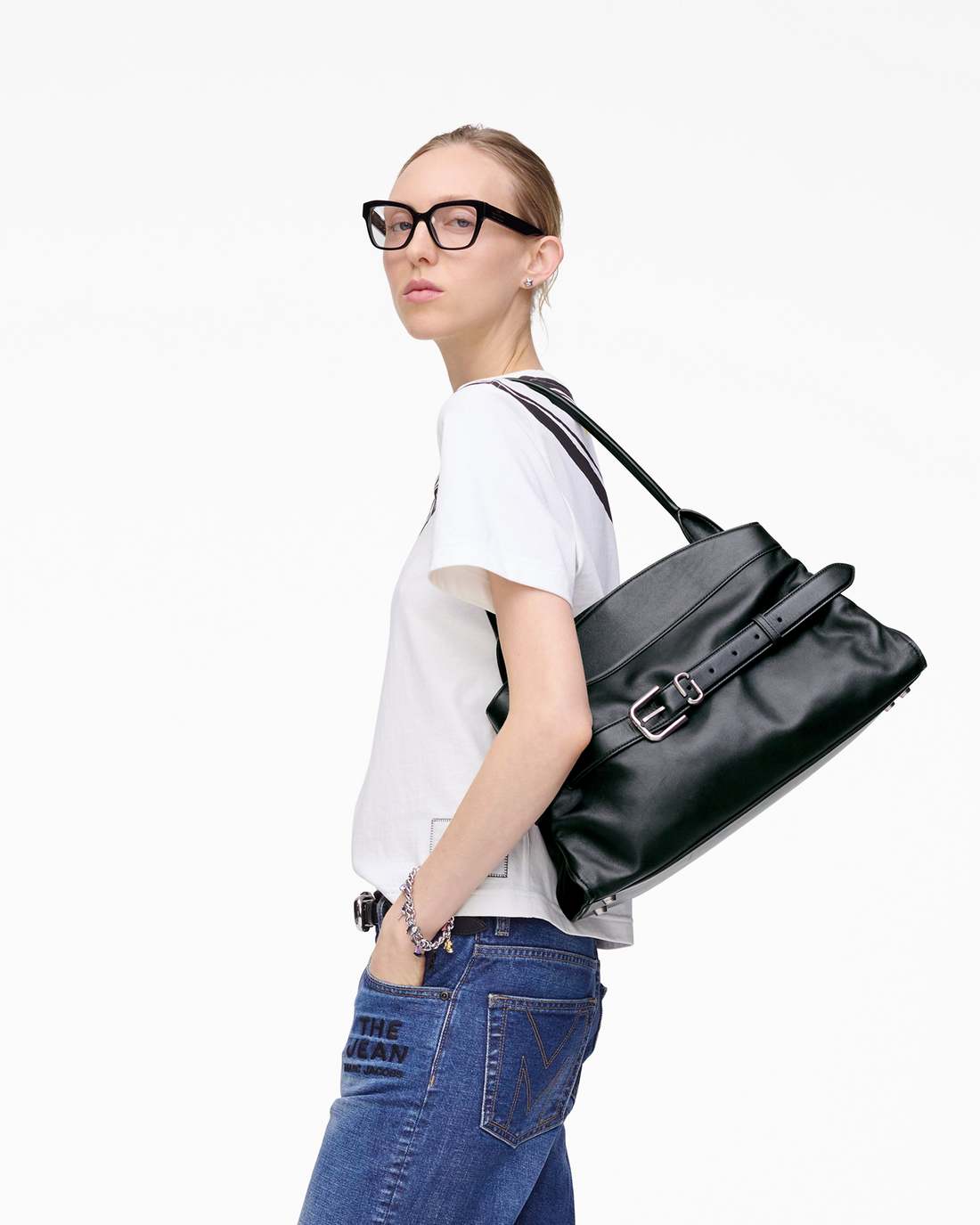 The Dakota Satchel Black Marc Jacobs