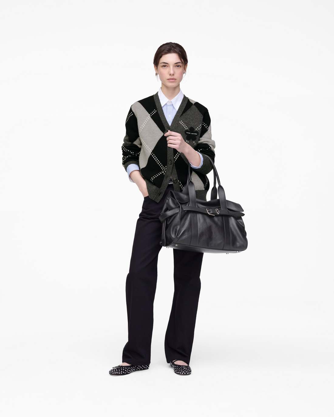 The Dakota Tote Black Marc Jacobs