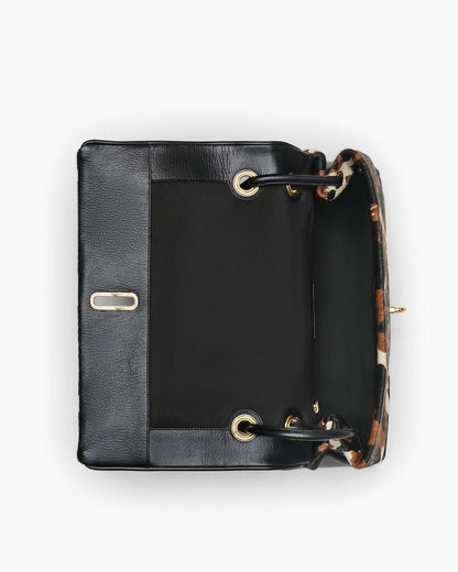 The Cow Haircalf Large Dual Bag Mocha Multi Marc Jacobs