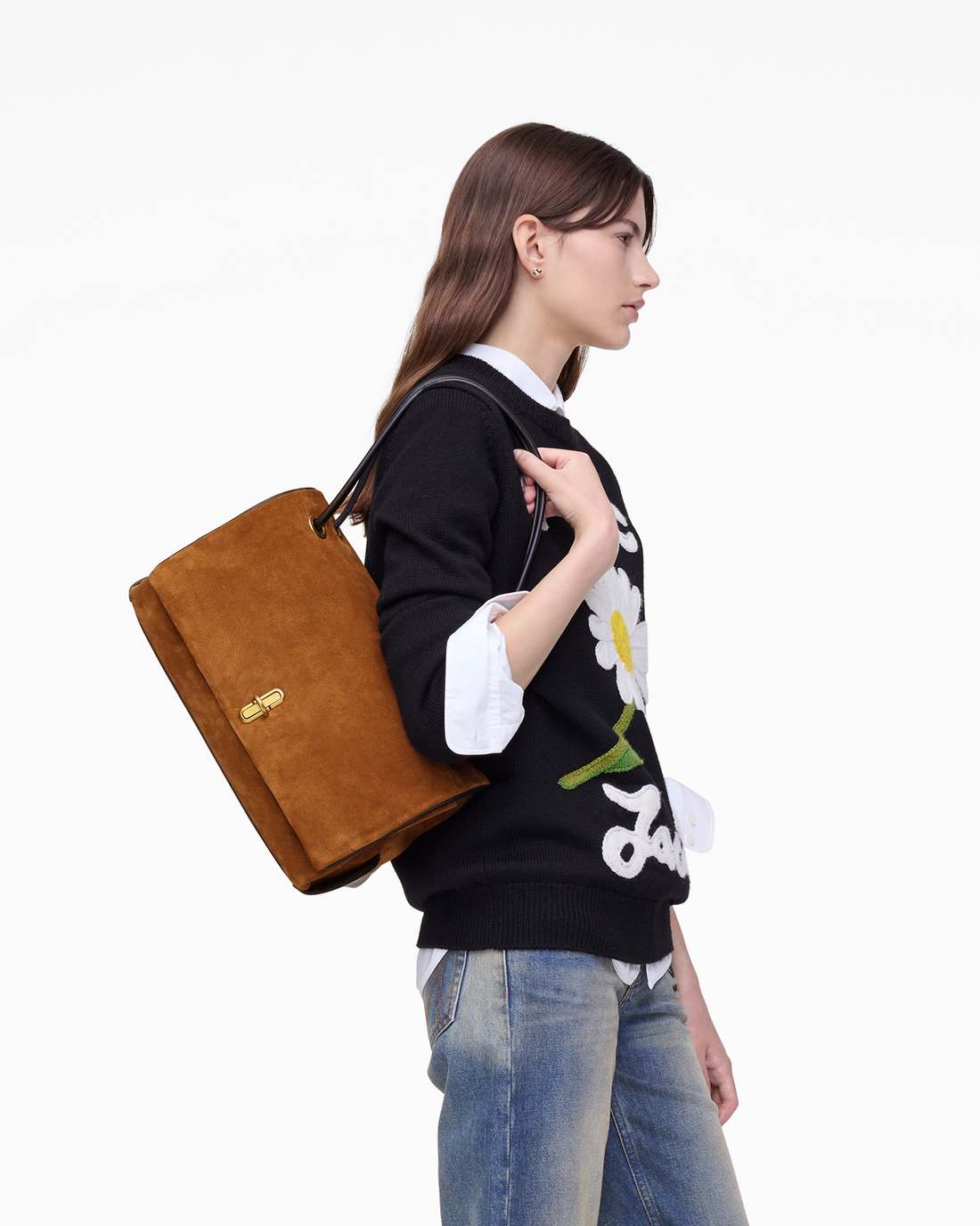 The Suede Large Dual Copper Marc Jacobs