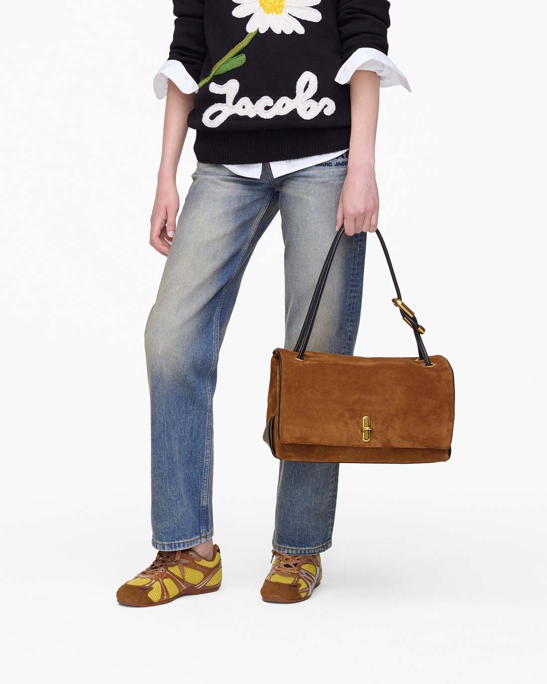 The Suede Large Dual Copper Marc Jacobs