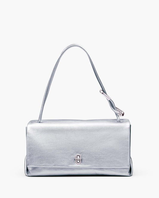 The Metallic Large Dual Bag Silver Marc Jacobs