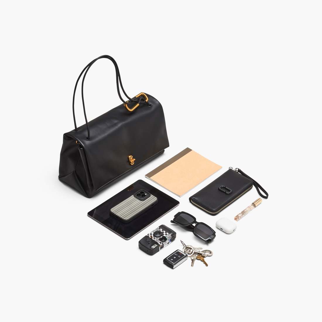 The Large Dual Bag Cloud White Marc Jacobs