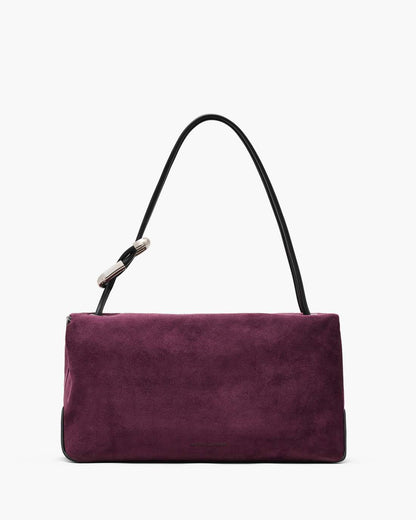 The Suede Large Dual Dark Plum Marc Jacobs