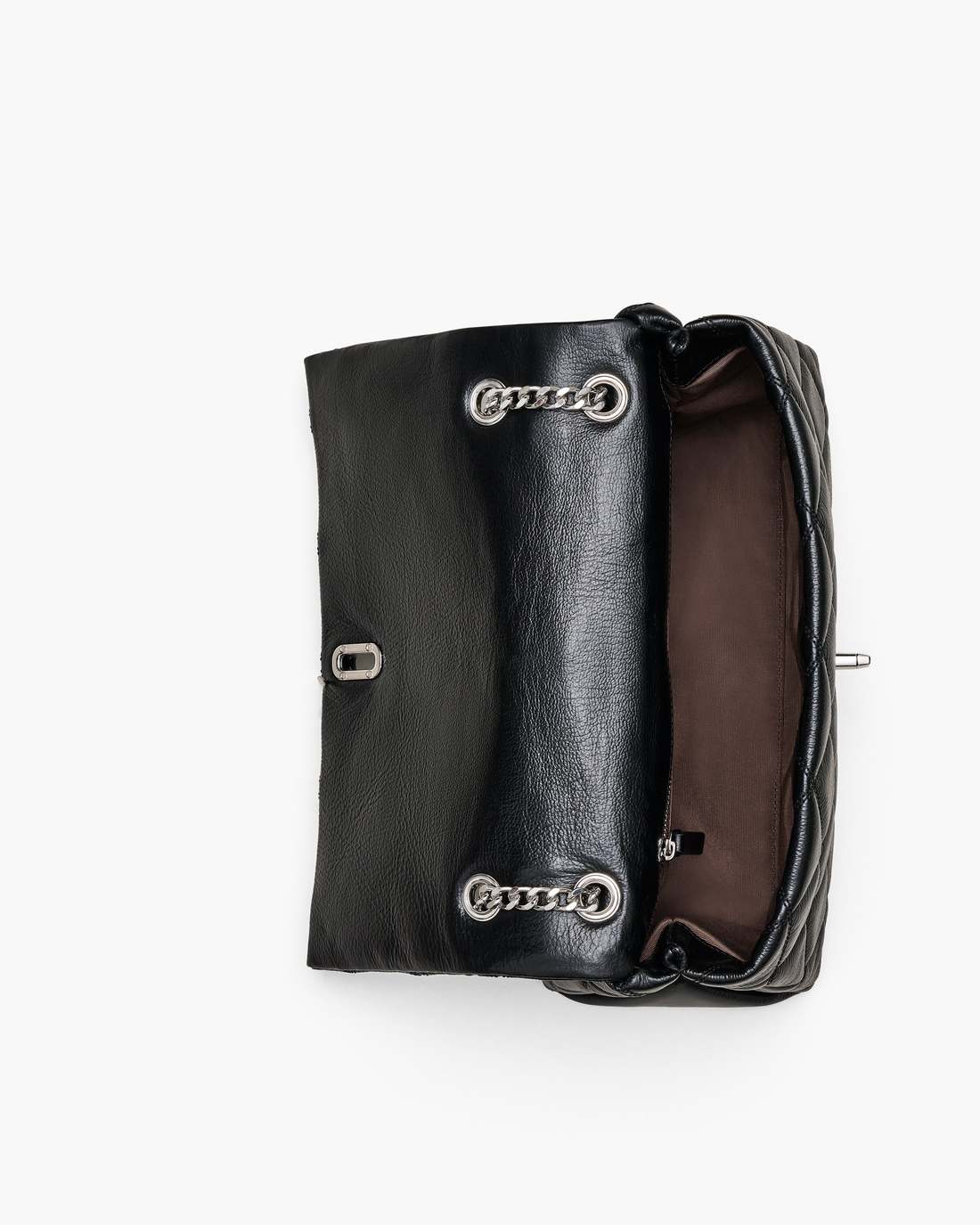 The Quilted Dual Convertible Shoulder Bag Black Marc Jacobs