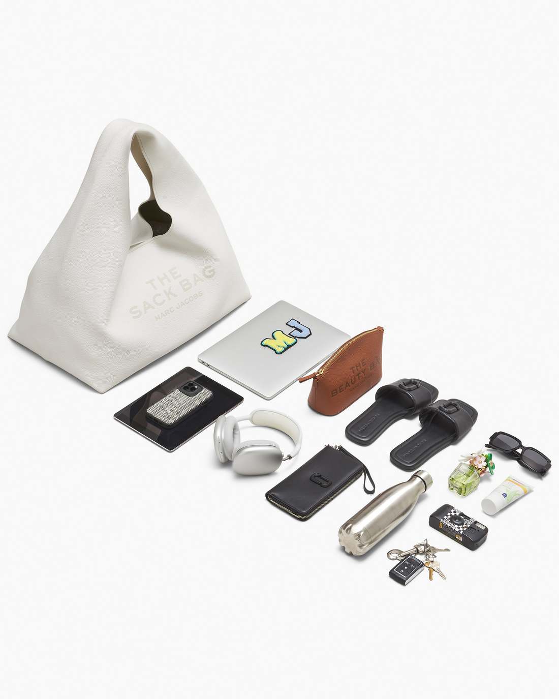 The XL Sack Bag White Marc Jacobs
