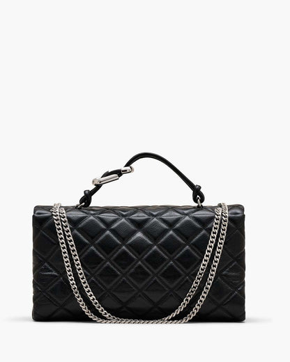 The Quilted XL Dual Convertible Shoulder Bag Black Marc Jacobs