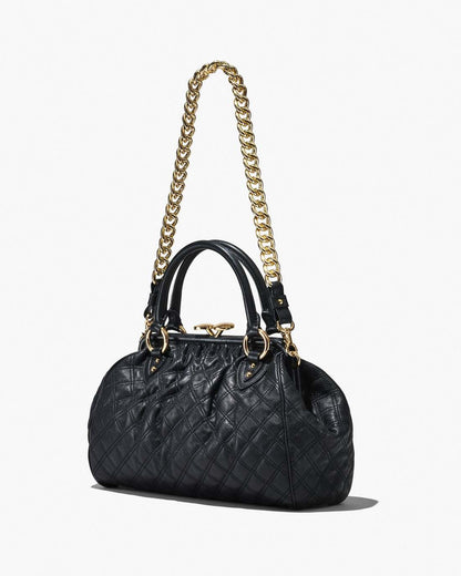 Re-Edition Quilted Leather Stam Bag Black Marc Jacobs